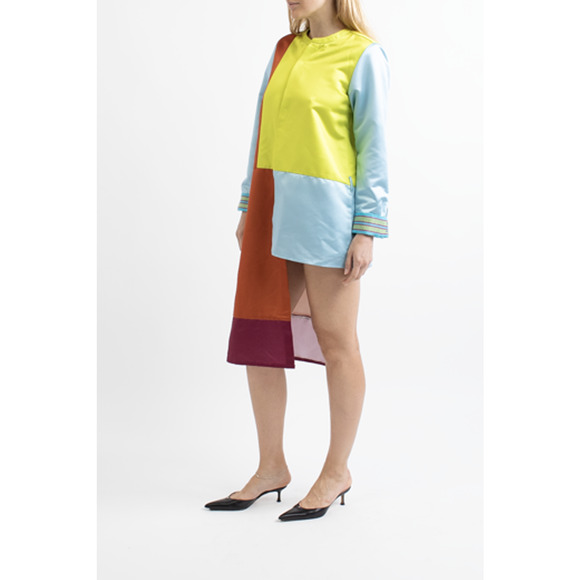 Alado Color Block Asymmetrical Jacket - Picture 5 of 6